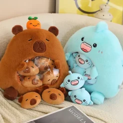 Kawaii Therapy Cute Stuffed Animals | Capybara<A Bag of Capybara Shark Plush Dolls – Special Edition