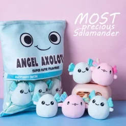 Kawaii Therapy Mini Stuffed Animals | Cute Stuffed Animals<A Bag of Kawaii Axolotl Plush Dolls – Special Edition