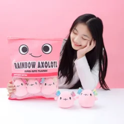 Kawaii Therapy Mini Stuffed Animals | Cute Stuffed Animals<A Bag of Kawaii Axolotl Plush Dolls – Special Edition