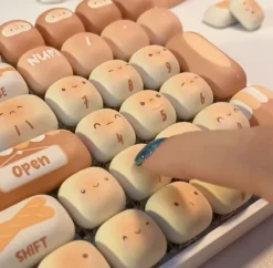 Kawaii Therapy Keyboards & Keycaps<Akko Steam Bun Wonderland Mog Design 138pcs Keycaps