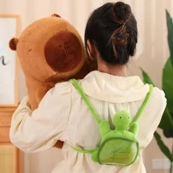 Kawaii Therapy Cute Stuffed Animals | Capybara<Stuffed Animal with Turtle Backpack (40cm) XL