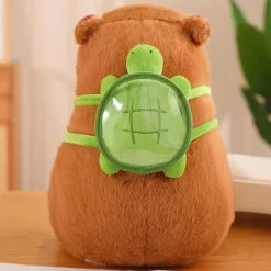 Kawaii Therapy Cute Stuffed Animals | Capybara<Stuffed Animal with Turtle Backpack (40cm) XL
