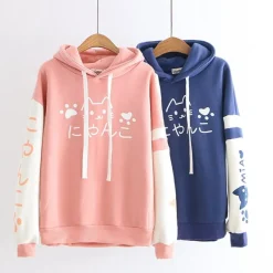 Kawaii Therapy Clothing<Japanese Cats Harajuku Hoodie – Special Edition