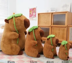 Kawaii Therapy Cute Stuffed Animals | Capybara<Kawaii Adorable Capybara – Lotus Leaf Special Edition