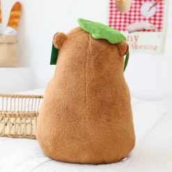 Kawaii Therapy Cute Stuffed Animals | Capybara<Kawaii Adorable Capybara – Lotus Leaf Special Edition