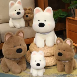 Kawaii Therapy Cute Stuffed Animals<Kawaii Adorable Fluffy Terrier Plush (30cm) – Limited Edition