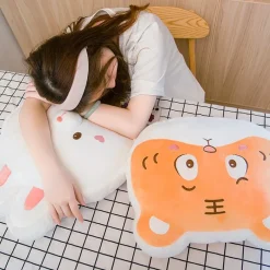 Kawaii Therapy Cute Stuffed Animals | Pillows<Kawaii Adorable Husky Bunny Animal Pillow