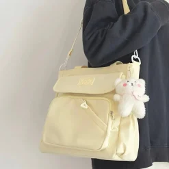 Kawaii Therapy Shoulder Bags | School Backpacks<Kawaii Aesthetic Butter Milk Shoulder Bag – Special Edition