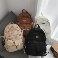 Kawaii Therapy School Backpacks | Korea Style Backpacks<Kawaii Aesthetic Korea Style Canvas Backpack – Limited Edition