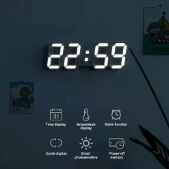 Kawaii Therapy Kawaii Lamps<Kawaii Aesthetic Mini LED USB Digital Clock – Limited Edition