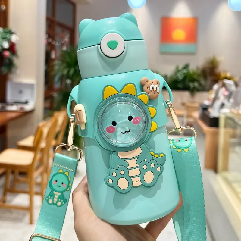 Kawaii Therapy Bottles<Kawaii Animal Style Pastel Thermos Bottle (520ml) – Limited Edition