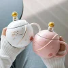 Kawaii Therapy Bottles<Kawaii Astronaut Space Ceramic Coffee Cup (400ml)