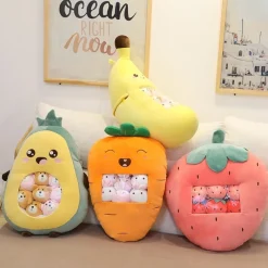 Kawaii Therapy Mini Stuffed Animals | Fruit<Kawaii Bag of Fruit Stuffed Plush Dolls – Limited Edition