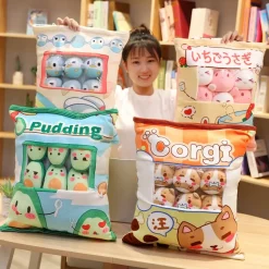Kawaii Therapy Mini Stuffed Animals | Cute Stuffed Animals<Kawaii Bag of Snack Pudding Dolls – Limited Edition