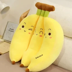 Kawaii Therapy Giant Stuffed Animals | Fruit<Kawaii Banana Fruit Plush XL (55cm)