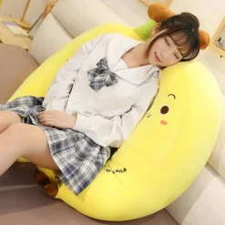 Kawaii Therapy Giant Stuffed Animals | Fruit<Kawaii Banana Fruit Plush XL (55cm)