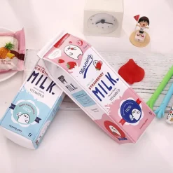 Kawaii Therapy Pencil Cases<Kawaii Banana Strawberry Milk Pencil Case