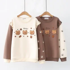 Kawaii Therapy Clothing<Kawaii Bear Biscuit Harajuku Sweater – Special Edition