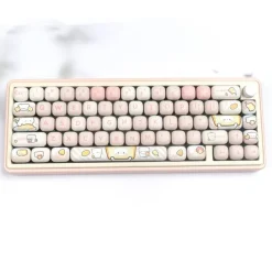 Kawaii Therapy Keyboards & Keycaps<Kawaii Bear Bread Party Mog Profile Keycaps (140 keys)