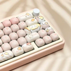 Kawaii Therapy Keyboards & Keycaps<Kawaii Bear Bread Party Mog Profile Keycaps (140 keys)