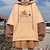 Kawaii Therapy Clothing<Kawaii Bear Bubble Tea Harajuku Hoodie – Special Edition