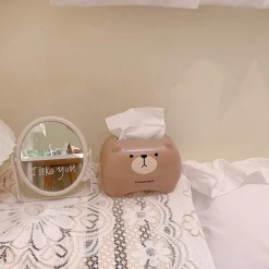 Kawaii Therapy Tissue Box<Kawaii Bear Cat Style Tissue Box – Limited Edition