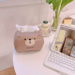 Kawaii Therapy Tissue Box<Kawaii Bear Cat Style Tissue Box – Limited Edition