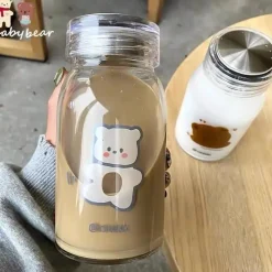 Kawaii Therapy Bottles<Kawaii Bear Glass Bottle (450ml) – Limited Edition