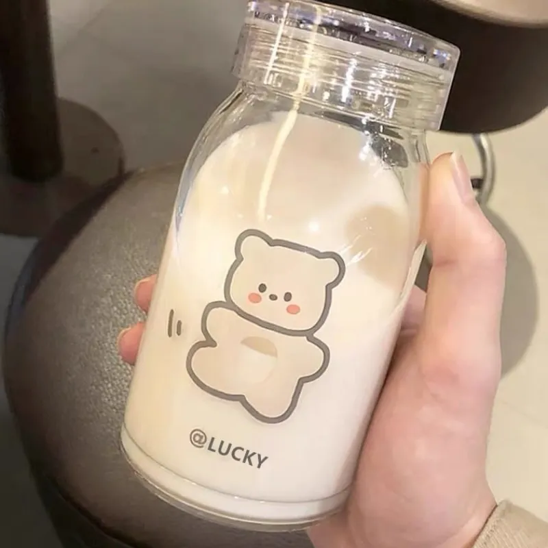 Kawaii Therapy Bottles<Kawaii Bear Glass Bottle (450ml) – Limited Edition