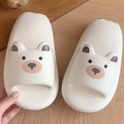 Kawaii Therapy Slippers<Kawaii Bear Pastel Home Slippers – Limited Edition