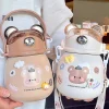 Kawaii Therapy Bottles<Kawaii Bear Thermal Flask Straw Bottle (800ml)