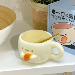 Kawaii Therapy Bottles<Kawaii Bread Ceramic Coffee Cup – Special Edition