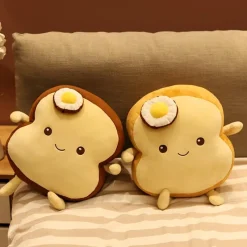 Kawaii Therapy Bread<Kawaii Bread Toast Egg Plush – Limited Edition