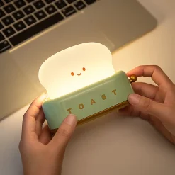 Kawaii Therapy Kawaii Lamps<Kawaii Bread Toast LED Night Lamp – Limited Edition
