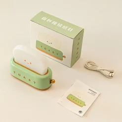 Kawaii Therapy Kawaii Lamps<Kawaii Bread Toast LED Night Lamp – Limited Edition