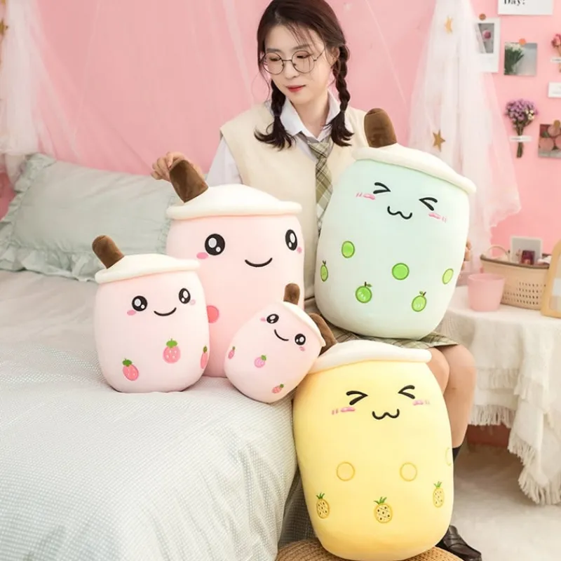 Kawaii Therapy Giant Stuffed Animals | Boba<Kawaii Bubble Milk Tea Plush XL (50cm)