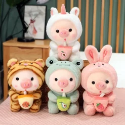 Kawaii Therapy Cute Stuffed Animals | Boba<Kawaii Bubble Tea Dress Up Animal Plush – Limited Edition