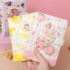 Kawaii Therapy Notebooks<Kawaii Bubble Tea Fruits Notebook Planner – Limited Edition
