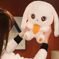 Kawaii Therapy Giant Stuffed Animals | Bunny<Kawaii Bunny Carrot Long Ears Plush XL (50cm)