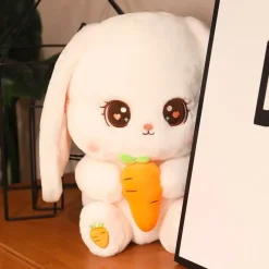 Kawaii Therapy Giant Stuffed Animals | Bunny<Kawaii Bunny Carrot Long Ears Plush XL (50cm)