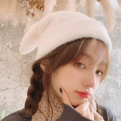 Kawaii Therapy Clothing<Kawaii Bunny Ears Autumn Beanie – Limited Edition
