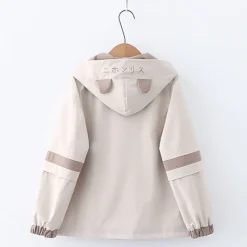 Kawaii Therapy Clothing<Kawaii Bunny Ears Harajuku Jacket – Limited Edition