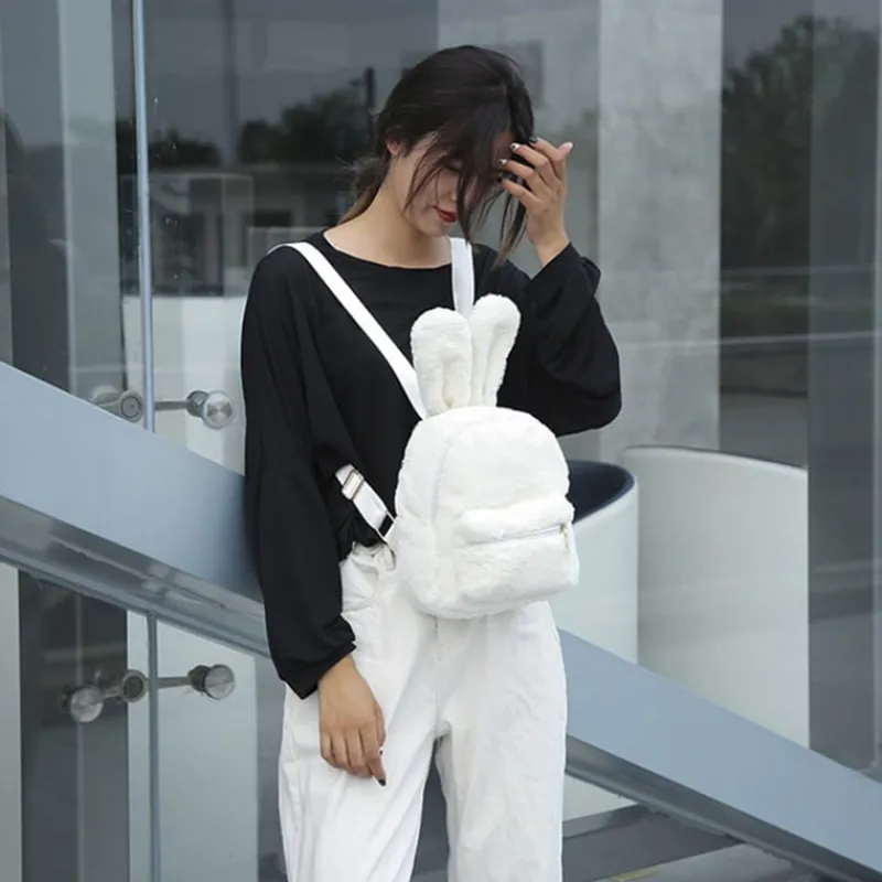 Kawaii Therapy Korea Style Backpacks | Animal Backpacks<Kawaii Bunny Ears Korean Style Backpack