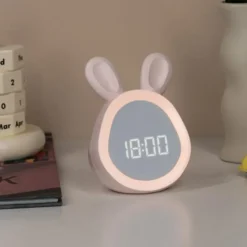 Kawaii Therapy Kawaii Lamps<Kawaii Bunny Ears USB Digital Alarm Clock – Limited Edition
