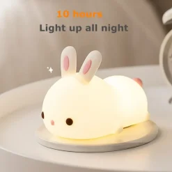 Kawaii Therapy Kawaii Lamps<Kawaii Bunny Ears USB Silicone Lamp – Limited Edition