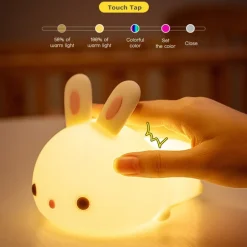Kawaii Therapy Kawaii Lamps<Kawaii Bunny Ears USB Silicone Lamp – Limited Edition