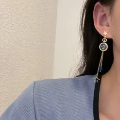 Kawaii Therapy Earrings<Kawaii Bunny Galaxy Star Korea Earrings – Limited Edition