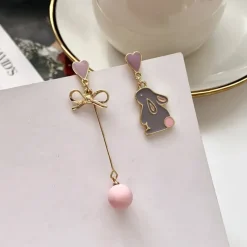 Kawaii Therapy Earrings<Kawaii Bunny Hearts Harajuku Earrings – Limited Edition