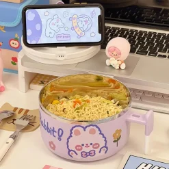Kawaii Therapy Bottles<Kawaii Bunny Pastel Ramen Bowl – Limited Edition