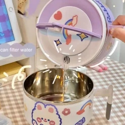 Kawaii Therapy Bottles<Kawaii Bunny Pastel Ramen Bowl – Limited Edition